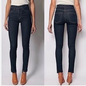 Imogene + Willie Lucy Midrise Dark Wash Stretch Skinny Jeans